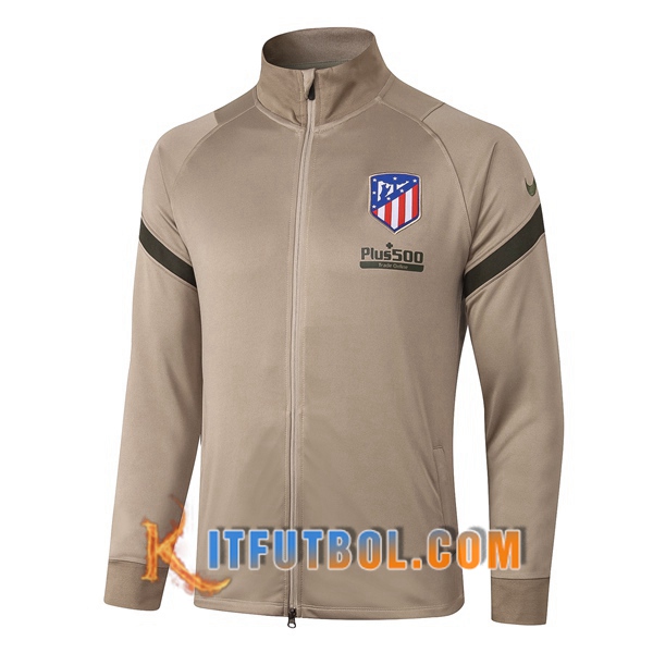 Nueva Chaqueta Futbol Atletico Madrid Gris 20/21