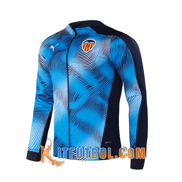 Nueva Chaqueta Futbol Valencia CF Azul 20/21