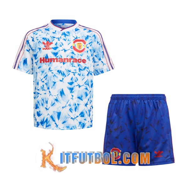 Camiseta Futbol Manchester United Human Race x Pharrell Ninos 2021