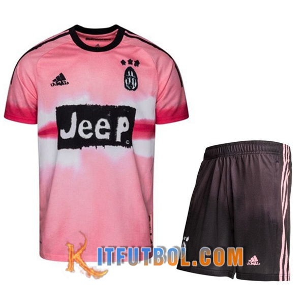 Traje Camiseta Futbol Juventus Race Humaine x Pharrell + Cortos 2021