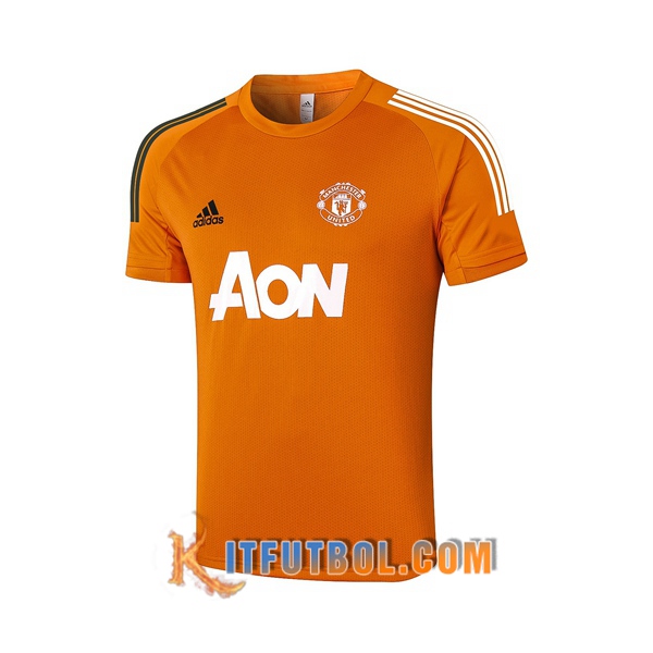 Camisetas de entrenamiento Manchester United Amarillo 20/21