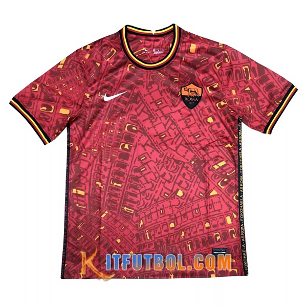 Camisetas de entrenamiento AS Roma Roja 20/21