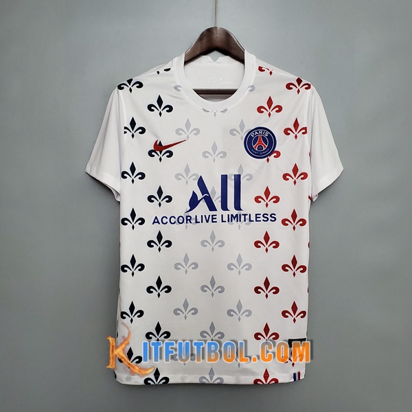 Camisetas de entrenamiento Paris PSG Blanco 20/21