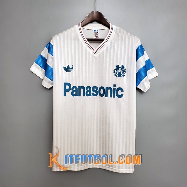 Camiseta Futbol Marsella Retro Primera 1990