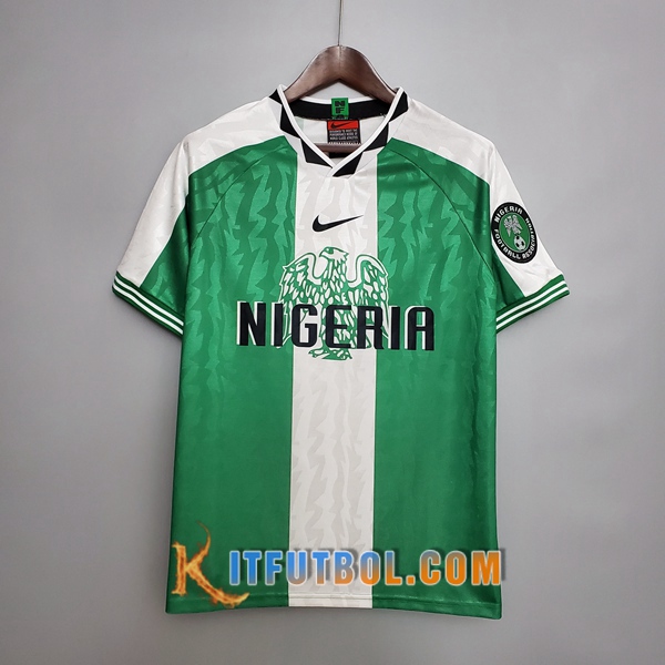 Camiseta Futbol Nigeria Retro Primera 1996