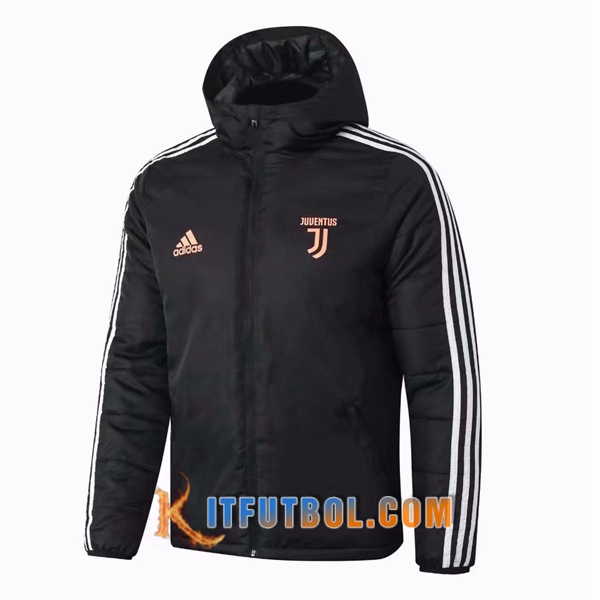 Nueva Chaqueta de Plumas Juventus Negro 20/21