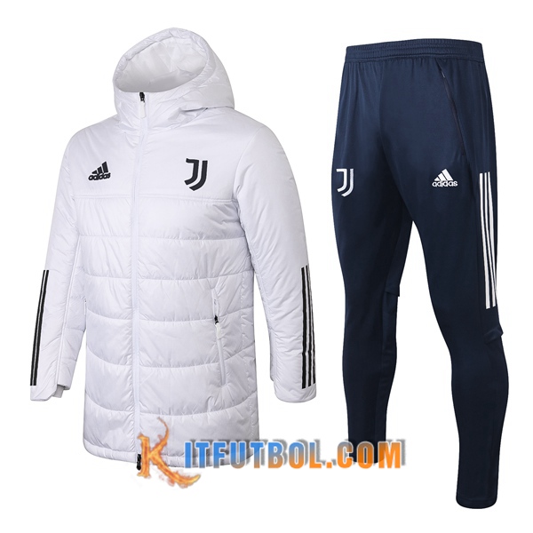 Nueva Chaqueta de Plumas Juventus Blanco 20/21