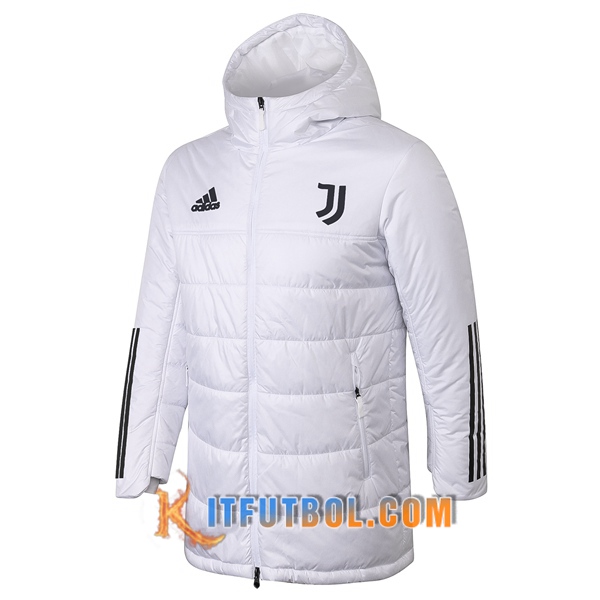 Nueva Chaqueta de Plumas Juventus Blanco 20/21
