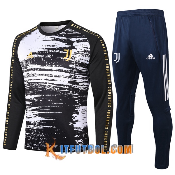 Nueva Chandal Futbol + Pantalones Juventus Negro 20/21