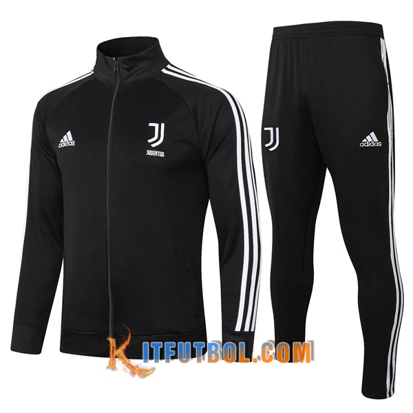 Nueva Chandal Futbol - Chaqueta + Pantalones Juventus Negro 20/21
