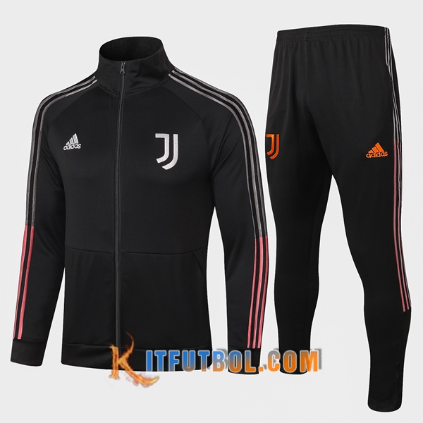 Nueva Chandal Futbol - Chaqueta + Pantalones Juventus Negro 20/21