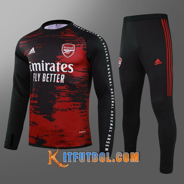 Nueva Chandal Futbol Arsenal Ninos Negro 20/21