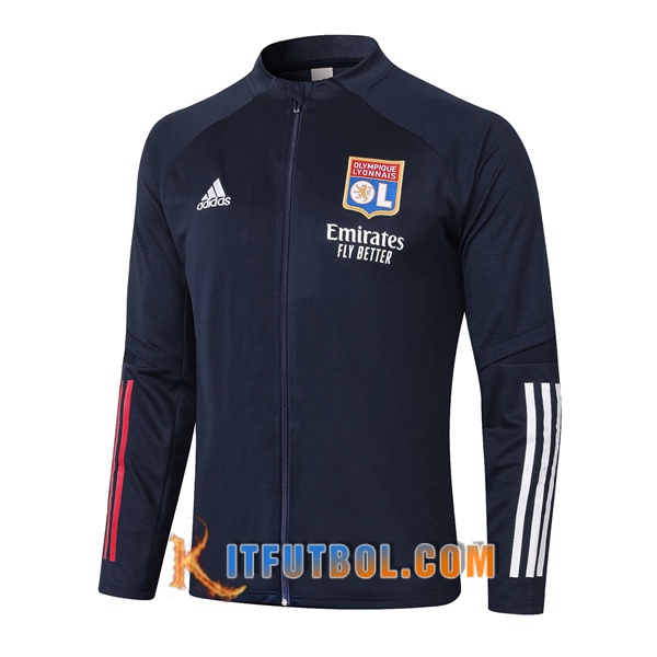 Nueva Chaqueta Futbol Lyon OL Azul 20/21