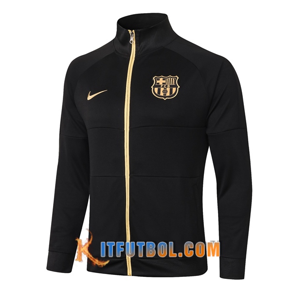 Nueva Chaqueta Futbol FC Barcelona Negro 20/21