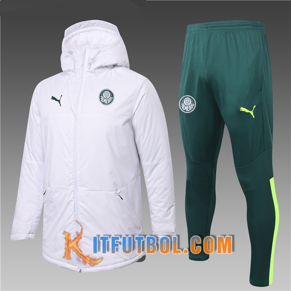 Nueva Chaqueta de Plumas Palmeiras Blanco + Pantalones 20/21
