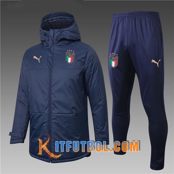 Nueva Chaqueta de Plumas Italia Azul Marin + Pantalones 20/21