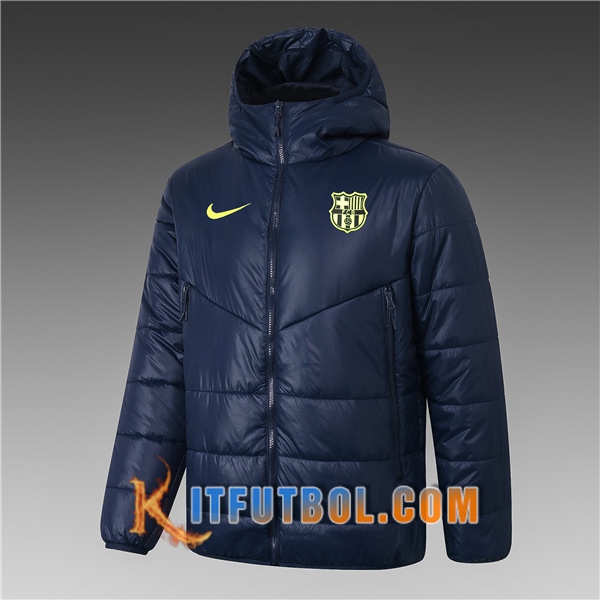Nueva Chaqueta de Plumas FC Barcelona Azul Marin 20/21