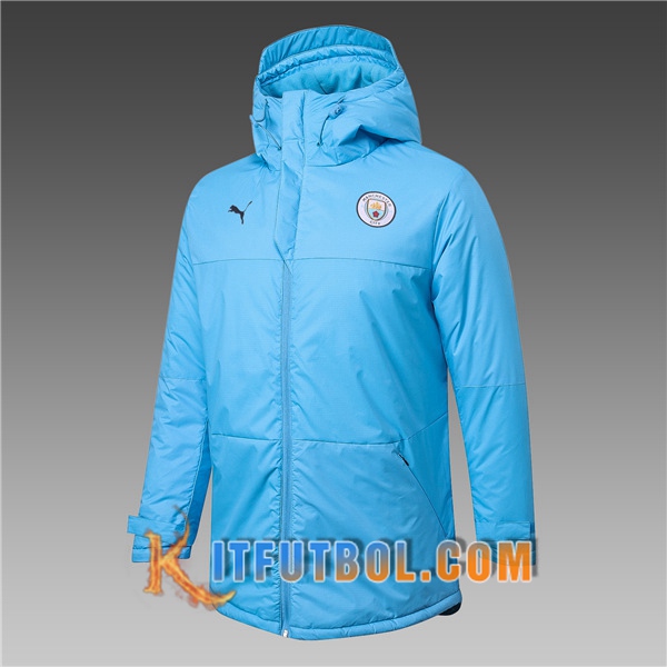 Nueva Chaqueta de Plumas Manchester City Azul 20/21