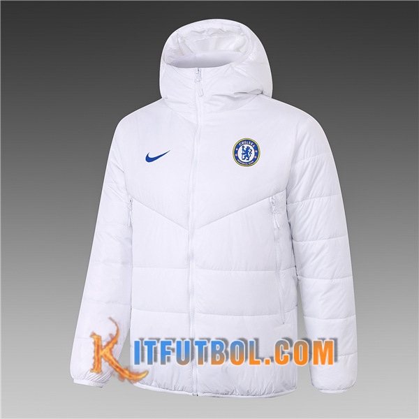 Nueva Chaqueta de Plumas FC Chelsea Blanco 20/21