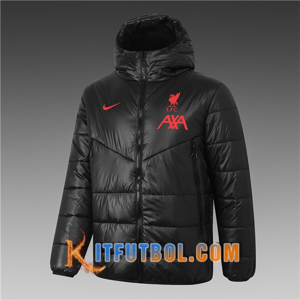 Nueva Chaqueta de Plumas FC Liverpool Negro 20/21