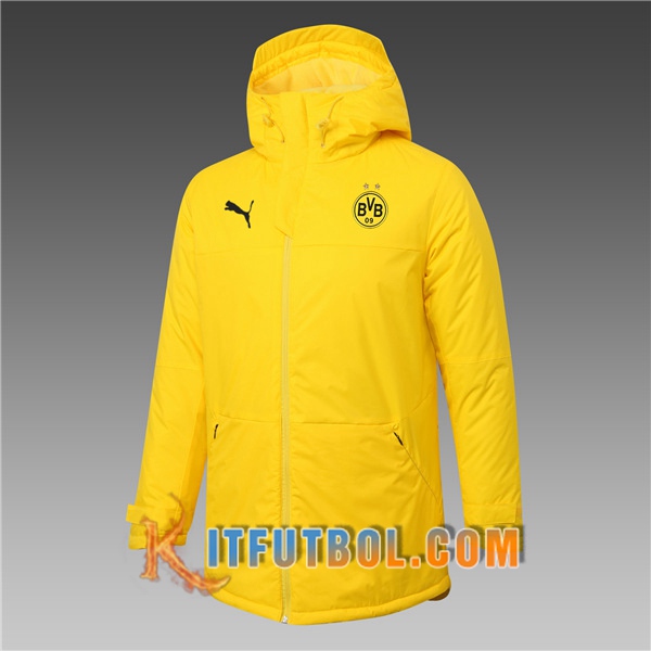 Nueva Chaqueta de Plumas Dortmund BVB Amarillo 20/21