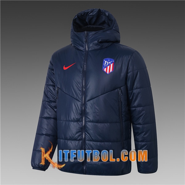 Nueva Chaqueta de Plumas Atletico Madrid Azul Marin 20/21