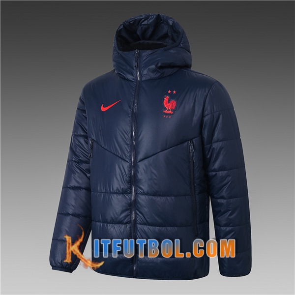 Nueva Chaqueta de Plumas Francia Azul Marin 20/21