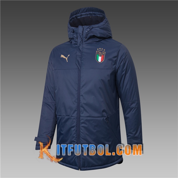 Nueva Chaqueta de Plumas Italia Azul Marin 20/21