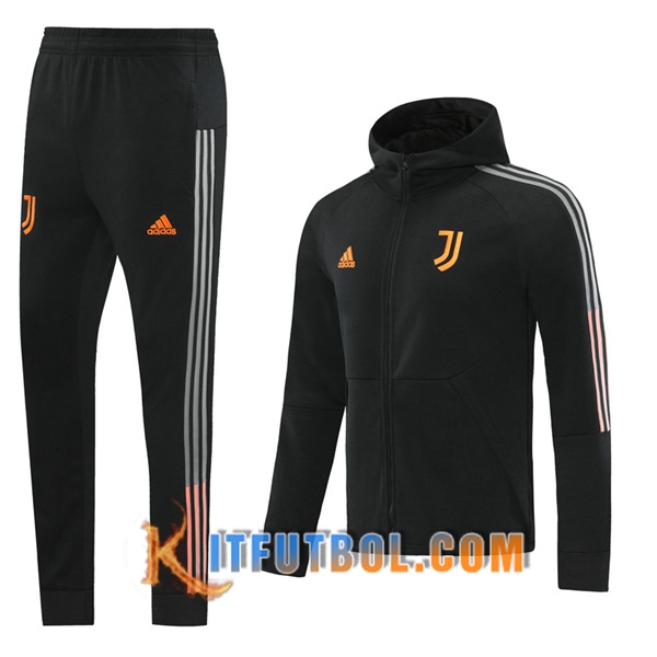Nueva Chandal Futbol - Chaqueta + Pantalones Juventus Negro 20/21