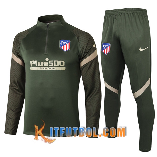 Nueva Chandal Futbol + Pantalones Atletico Madrid Verde 20/21