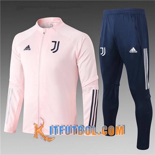 Nueva Chandal Futbol - Chaqueta Juventus Ninos Rosa 20/21