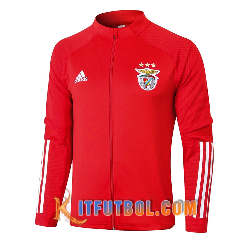 Nueva Chaqueta Futbol S.L.Benfica Roja 20/21