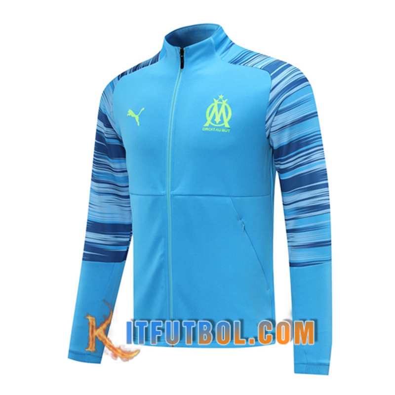 Nueva Chaqueta Futbol Marsella OM Azul 20/21