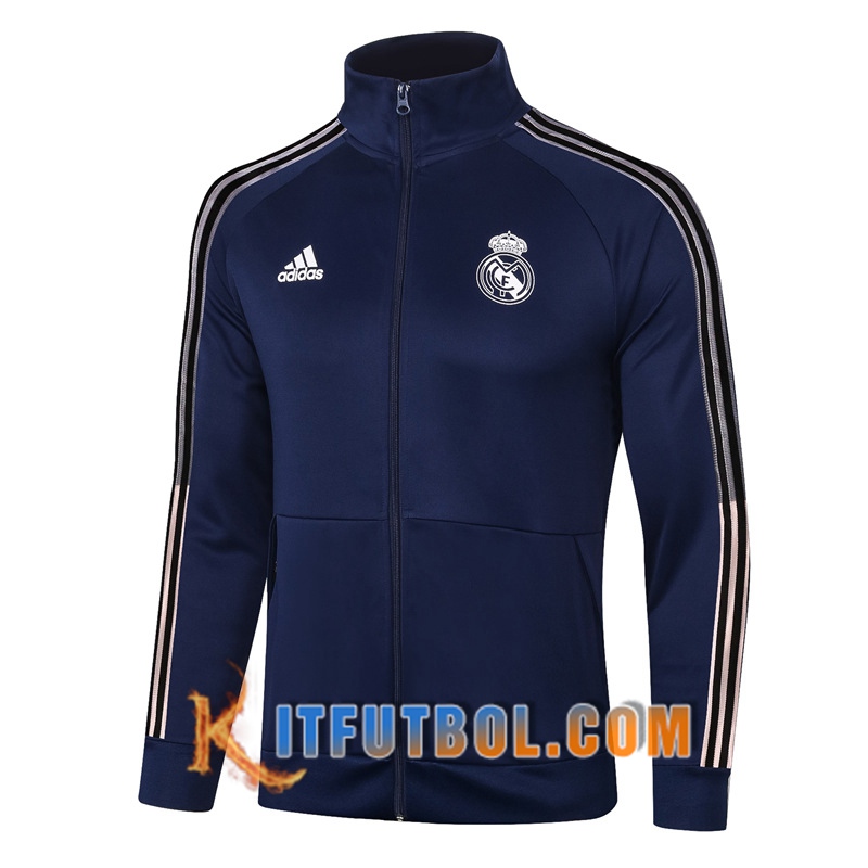 Nueva Chaqueta Futbol Real Madrid Azul Marin 20/21