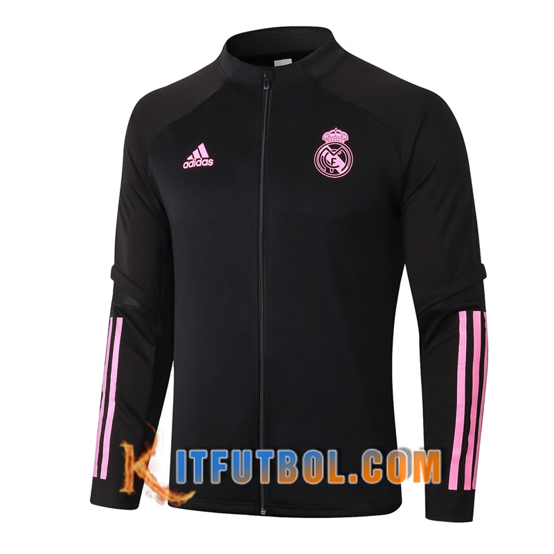 Nueva Chaqueta Futbol Real Madrid Negro 20/21