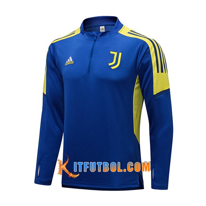 Sudadera De Entrenamiento Juventus Azul/Amarillo 2021/2022