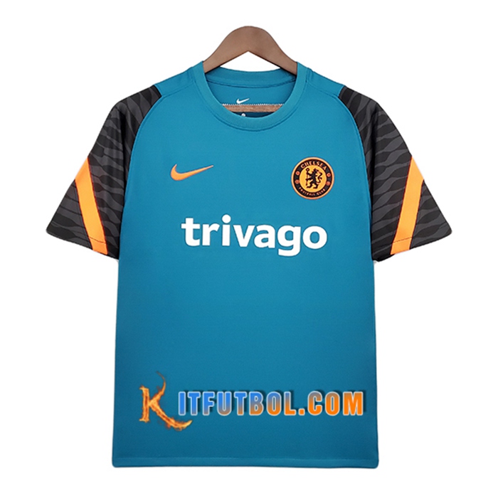 Camiseta Entrenamiento FC Chelsea Azul/Negro 2021/2022