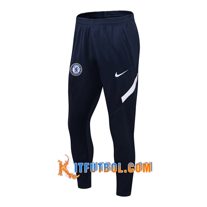 Pantalon Entrenamiento FC Chelsea Azul Marino/Blanca 2021/2022