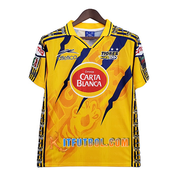 Camiseta Futbol Tigers Retro Titular 1997/1998