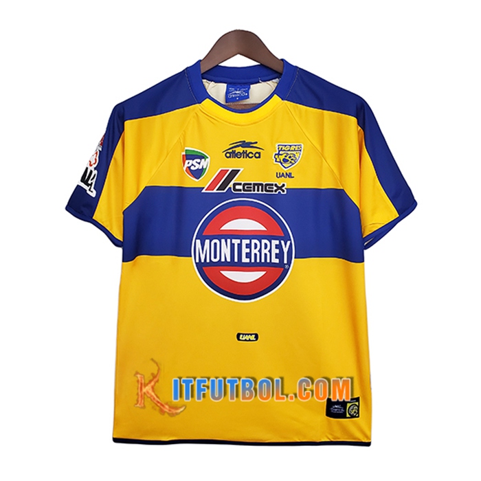 Camiseta Futbol Tigers Retro Titular 2000/2001