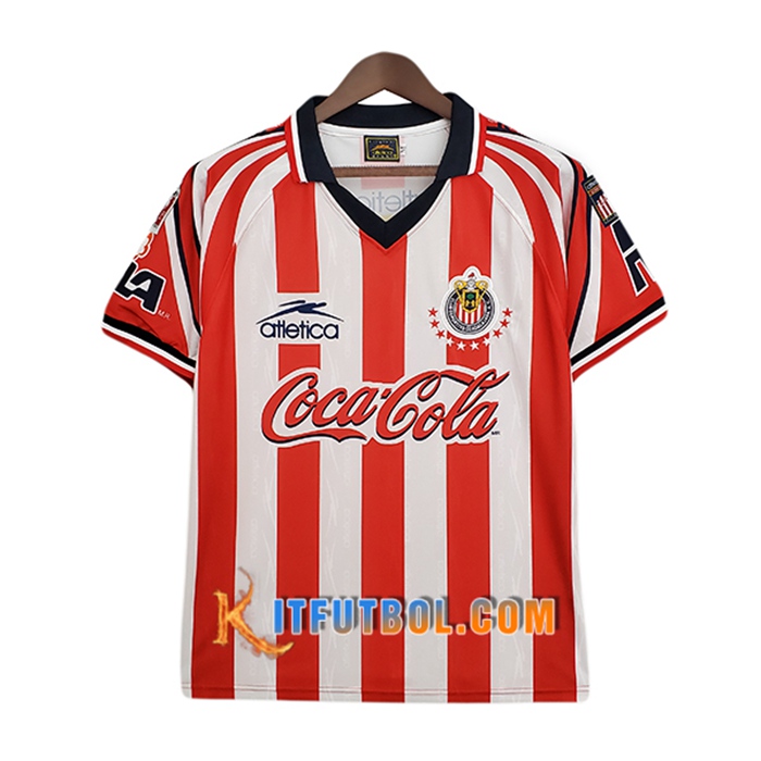 Camiseta Futbol Guadalajara Chivas Retro Titular 1998/1999