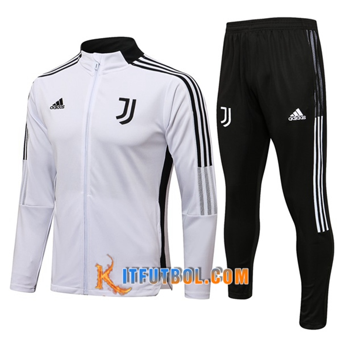 Chandal Equipos De Futbol - Chaqueta Juventus Negro/Blanca 2021/2022