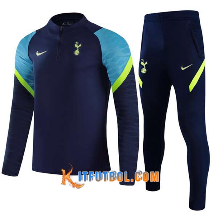 Chandal Equipos De Futbol Tottenham Hotspur Ninos Azul Marino/Verde 2021/2022