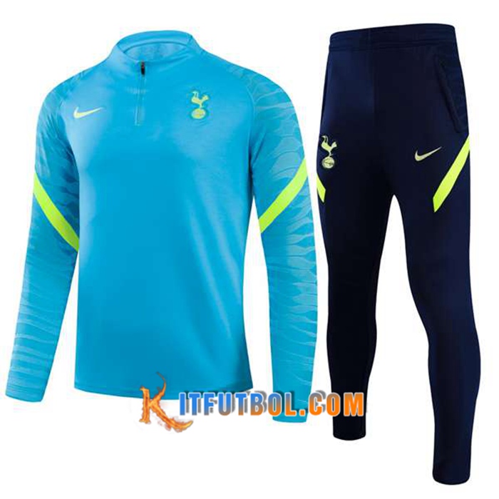 Chandal Equipos De Futbol Tottenham Hotspur Ninos Azul/Verde 2021/2022