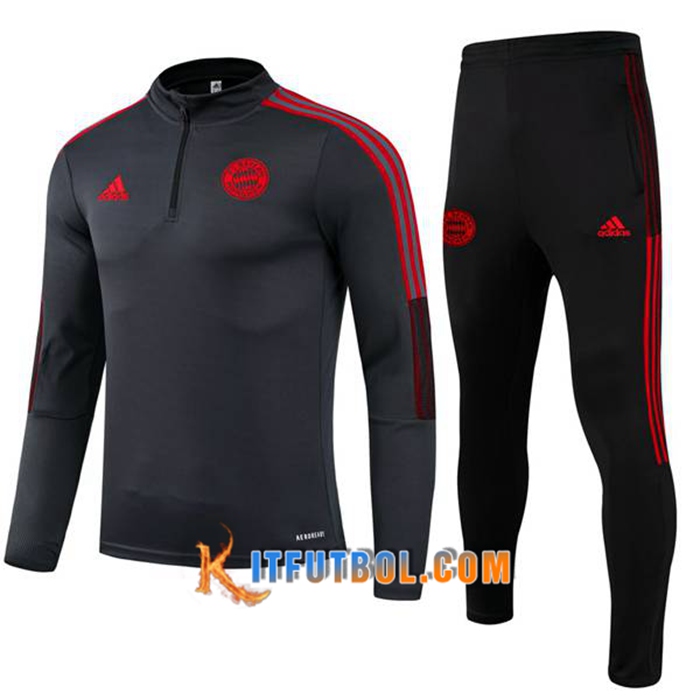 Chandal Equipos De Futbol Bayern Munich Ninos Rood/Negro 2021/2022