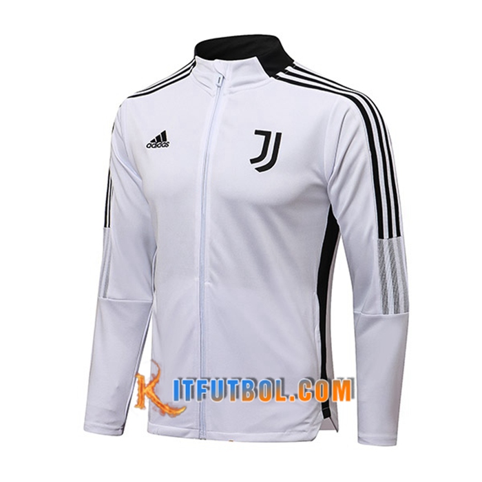 Chaquetas Futbol Juventus Negro/Blanca 2021/2022