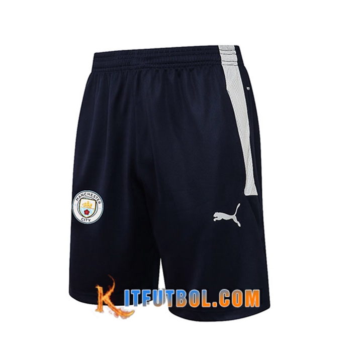 Cortos Futbol Manchester City Azul Marino/Grigio 2021/2022
