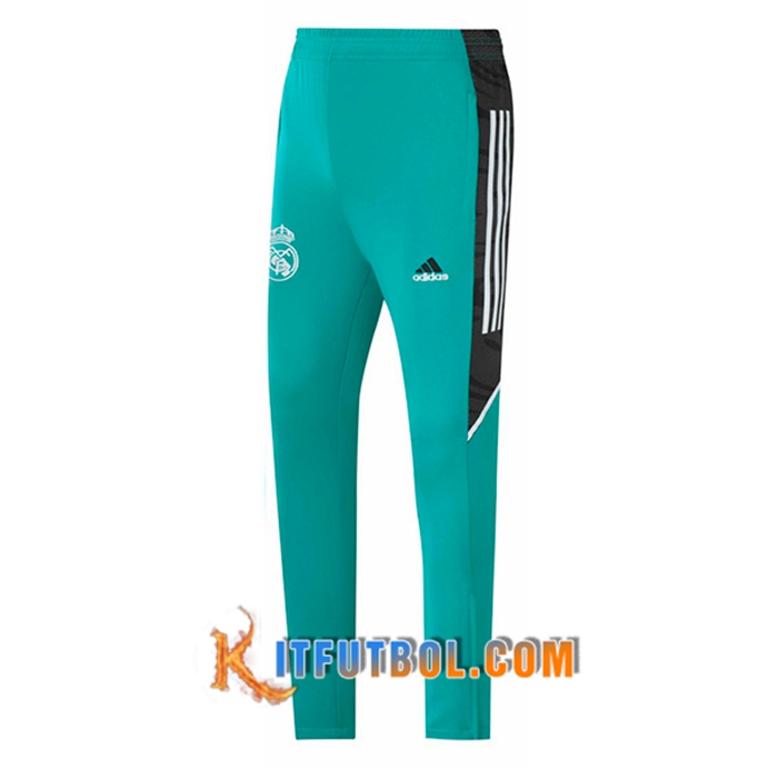 Pantalon Entrenamiento Real Mardrid Verde/Negro 2021/2022