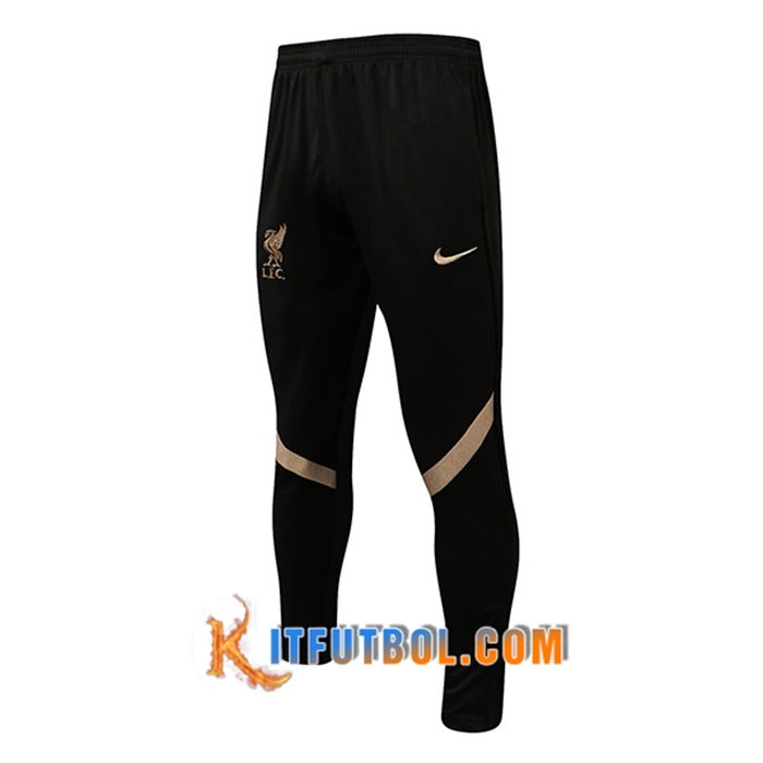 Pantalon Entrenamiento FC Liverpool Negro/Marron 2021/2022