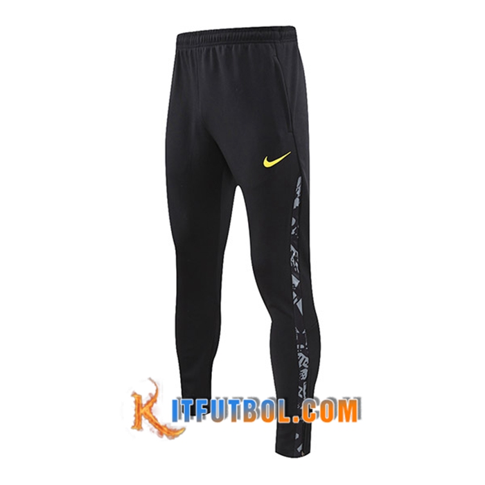 Pantalon Entrenamiento FC Barcelona Negro/Grigio 2021/2022